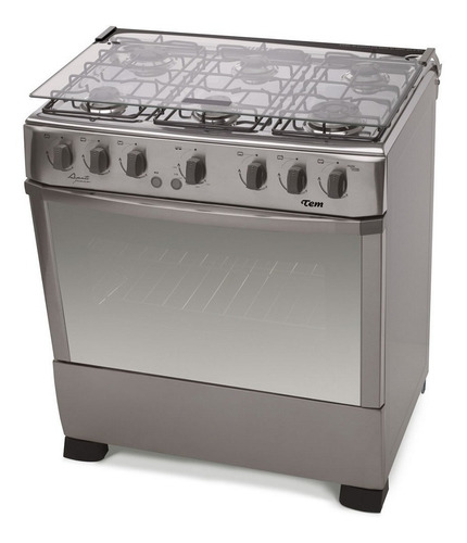 Cocinas Gas 6 Hornallas Tem Avanti Inox Gran Horno Enc