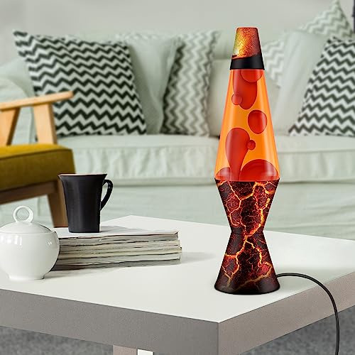 Lámpara De Lava Lava Original De 14,5 Pulgadas Con Forma De