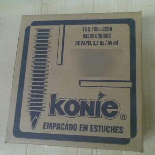 Vasos Cónicos Konie 15x150