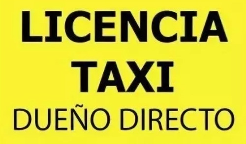 Licencia De Taxi 2020