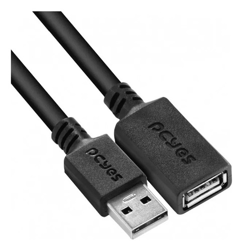 Cabo Extensor Usb 2.0 Macho X Fêmea 1 Metro Extensão Usb