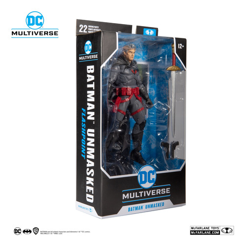Thomas Wayne Flashpoint Batman Unmasked) Mcfarlane Toys (Usado)