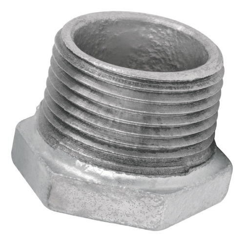 Reducción Bushing Acero Galvanizado 1-1/2 X 1' Foset 48779