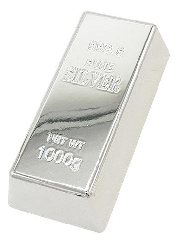 Tope De Puerta Decorativo De Plata Falsa Realista (no Real)