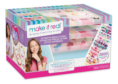 Kit Mostacillas Make It Real Para Pulseras 2600 U