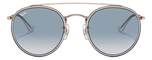 Oculos De Sol Ray-ban Double Bridge Armação De Metal Classic
