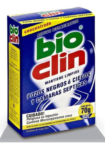 Bioclin Mantenimiento De Pozos Sépticos Negros O Ciegos - Sa