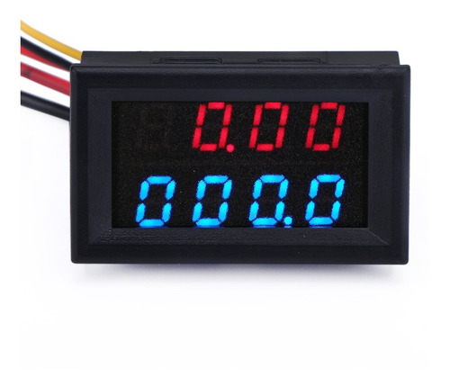 Polimetro Pantalla Led Rojo Azul Red Blue Display 1 Qb