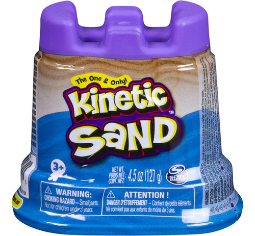 Kinetic Sand - Contenedor Individual - 4.5 Oz - Azul
