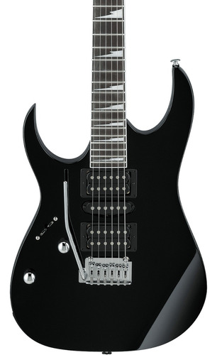 Guitarra Electrica Ibanez Grg170dxl-bkn Black Night Zurda