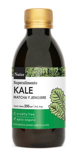 Jugo De Kale + Matcha + Jengibre Natier X 250 Cm3 Fyr