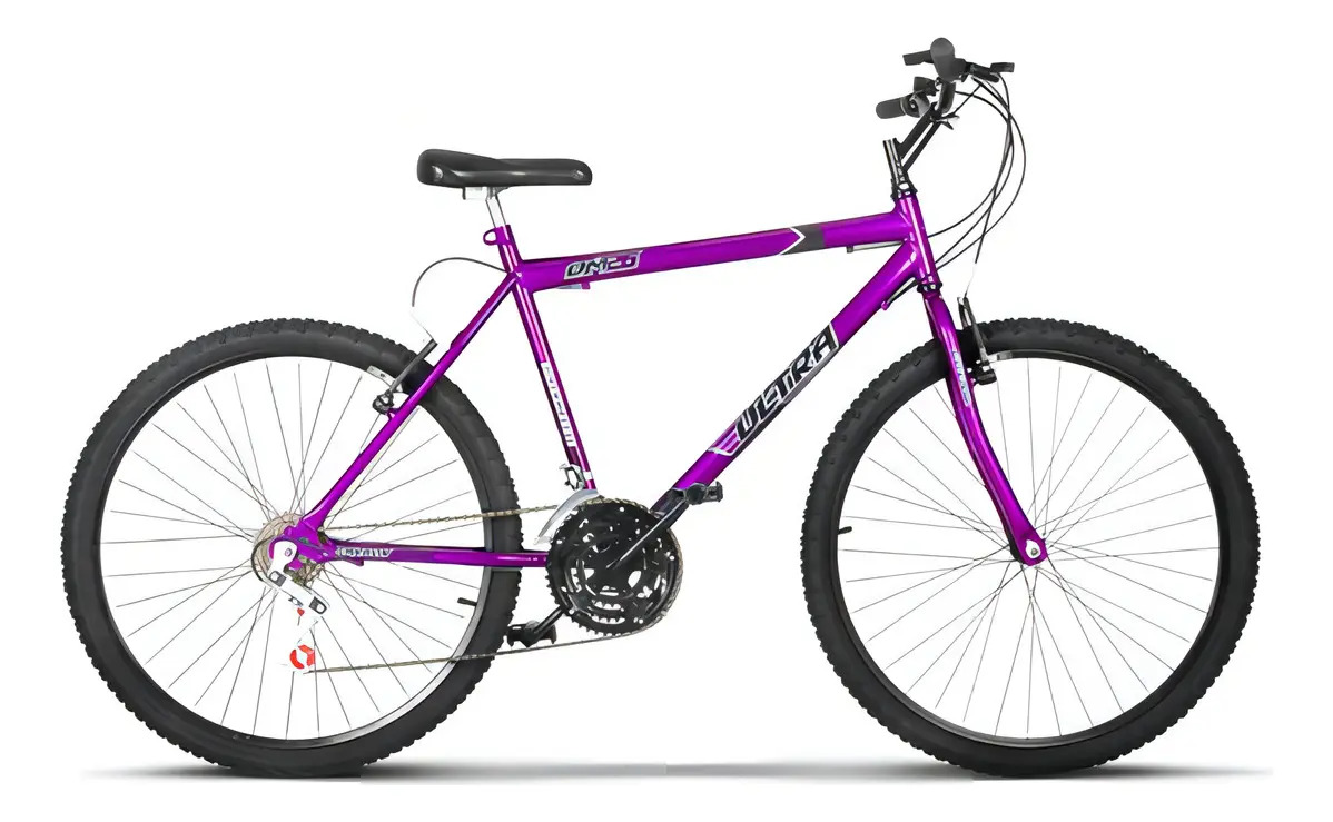 Bicicleta Para Adulto Aro 26 Ultra Bikes Masculino Cor Violeta