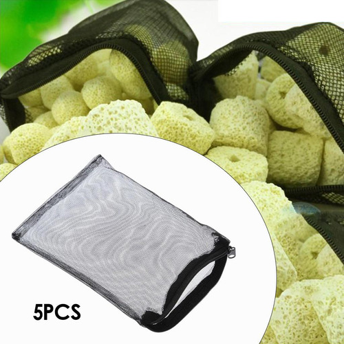 Aquário Mídia Malha Sacos De Filtro 13,78x17,72 Polegadas