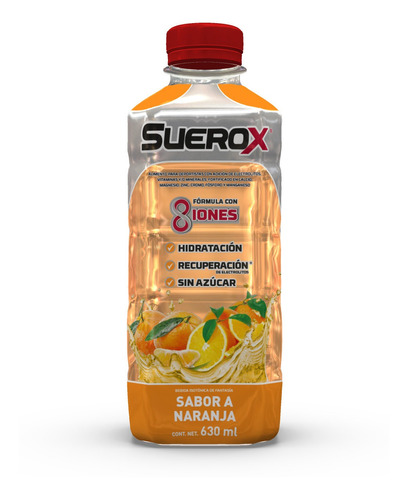 Suerox 630 Ml. Naranja