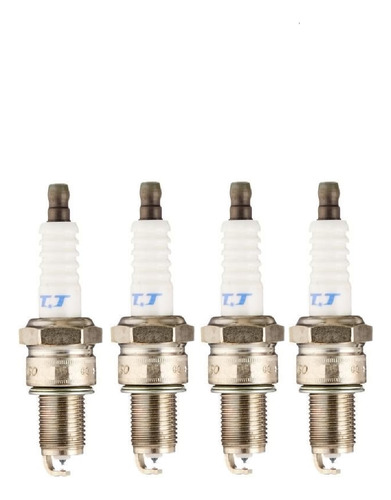 Kit De 4 Bujias Fiat Strada 2008-2009 1.8 Platinum Tt Denso