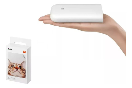 Impressora Xiaomi Mi Portable Photo Printer + Refil 20 Un   