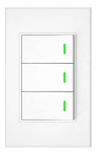 Apagador Inteligente Wifi Triple Boton Sin Neutro Smartlife