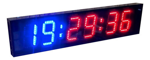 Timer Crossfit-box-cronómetro-reloj Digital-medida 70cmx16cm