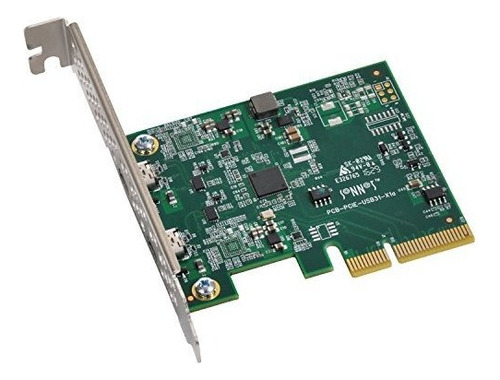 Sonnet Allegro Usb 31 Dos Puertos Usb-c 10 Gb Tarjeta Pcie (