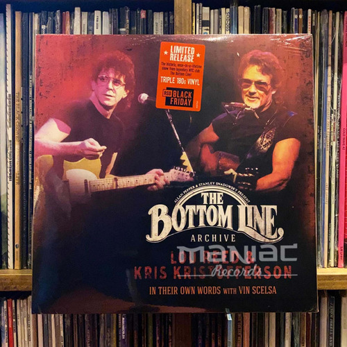 Lou Reed Kris Kristofferson Bottom Line Archive Series