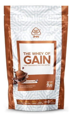 Proteina The Whey Of Gain 6 Lb