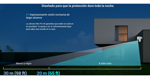 Cámara Seguridad Wifi H8c Pro 5mp Giratoria 360 Inteligente