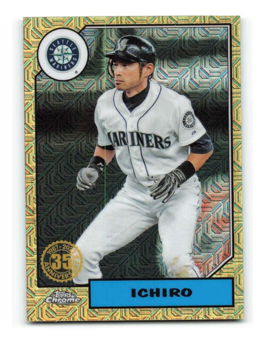 Refractor Mojo T87c-87 De La Serie 1 Topps Chrome Silver Pac