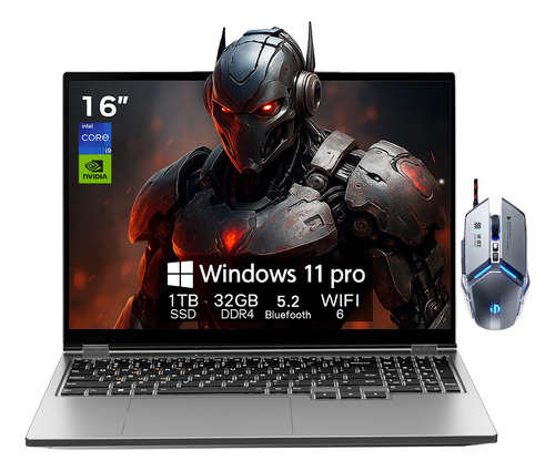 Laptop Gamer Core I9-9980hk/gtx 1650 32gb Ddr4/1tb Ssd 16''