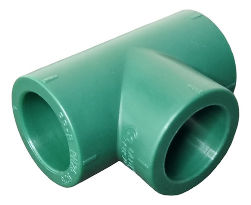 Pack X 10 Tee 20mm Termofusión Latyn Fusión Para Agua Luz Verde