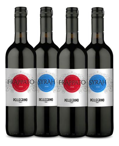 Vino Tinto Italiano 4-pack: Frappato Y Syrah