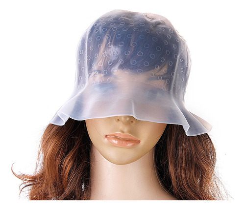 Sombrero De Gorra De Color De Pelo De Silicona Reutilizable