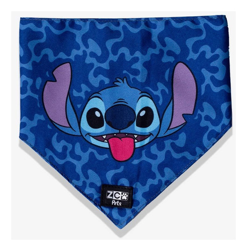 Bandana Zonacriativa Pets Stitch Disney Zonacriativa Pets Cor GG