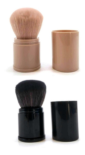 Imagen 2 de 10 de Brocha Kabuki Para Maquillaje Compacto En Polvo