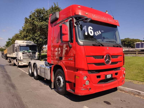 Imagem 3 de 15 de Mercedes-benz Actros 2646 Ls 6x4 Traçado Bug Leve Ano 2016