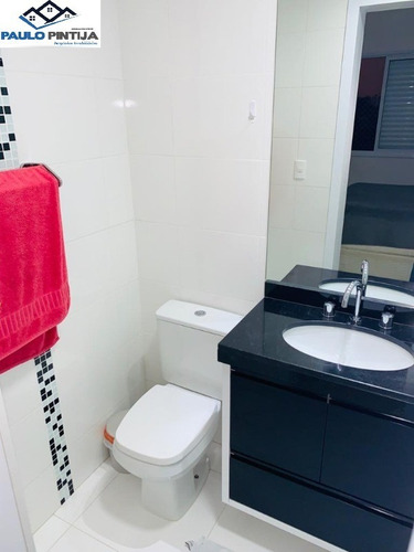 Imagem 26 de 30 de Apartamento No Edifício Porto Príncipe Com 3 Quartos (1 Suíte) Com Móveis Planejados. - Ap01603 - 68145053
