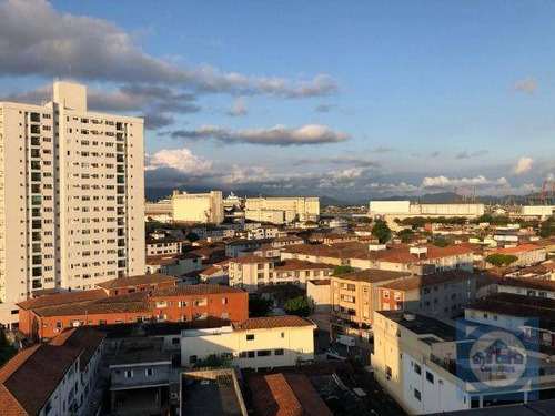 Cobertura Com 3 Dormitórios À Venda, 240 M² Por R$ 635.000,00 - Boqueirão - Santos/sp - Co0121
