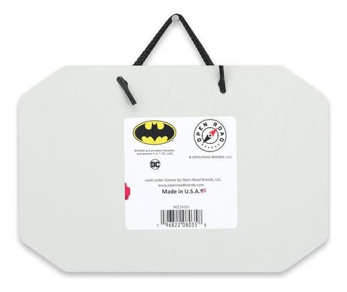 Letrero Metálico Retro De Batman Para Habitación O Sala De C
