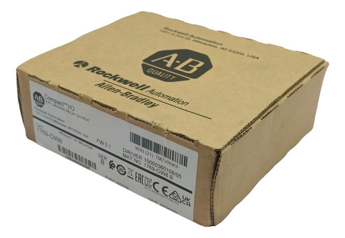 Allen Bradley 1769-ow8 Modulo Plc Compaclogix