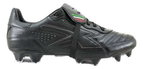 Zapato Futbol Concord Mod S185xn Negro 100% Piel.