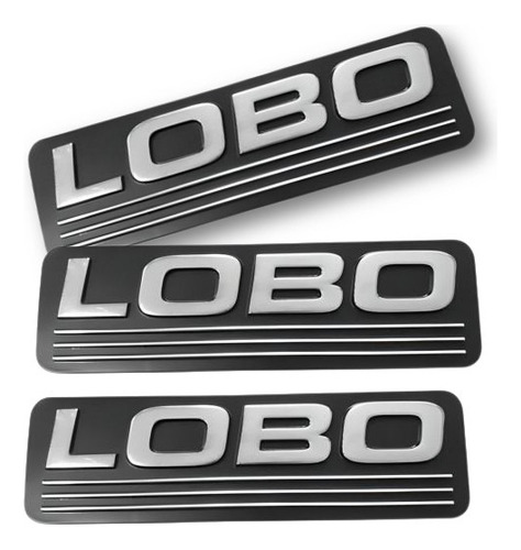 Kit Emblemas Laterales Y De Tapa De Caja Ford Lobo 97-03