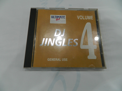 Cd - Ultimate Dj Jingles Volume 4