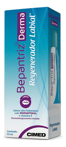 Bepantriz Derma Regenerador Labial Hidratante Labial 7,5ml