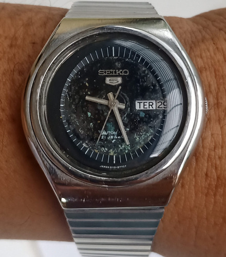 Reloj Seiko Automatico 6119 8610 Año 1975 Original 21 Jewels