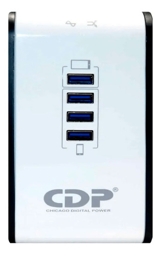 Cdp R2cu-avr1008i Estabilizador De Voltaje 1000va 500w 4usb