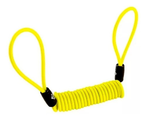 Cable Espiral Recordatorio Traba Disco Moto Bulit Seguridad