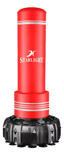 Punching Bag Stand Saco Boxeo Pads Base 170 Cm Rojo Tj-703