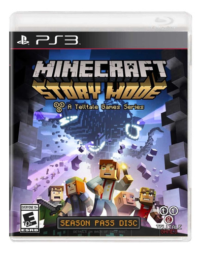 Ps3 - Minecraft Story Mode Season Pass - Físico Original U