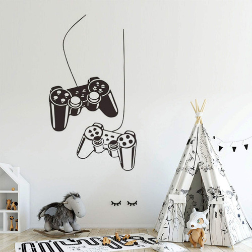 Pegatizas De Juego Para Calcomanías De Pared, Murales De Jue