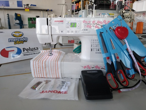 Imagen 5 de 8 de Janome 1030 Mx + Tres Tijeras Y Metro De Regalo! Gtía 1 Año