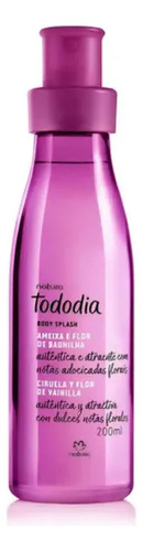 Body Splash Ameixa E Flor De Baunilha Natura 200 Ml